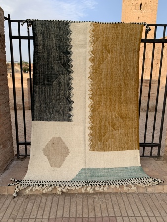 AGAVE - Tapis Kilim Berbère 240x152 cm