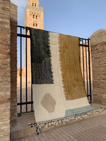 AGAVE - Tapis Kilim Berbère 240x152 cm