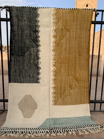 AGAVE - Tapis Kilim Berbère 240x152 cm