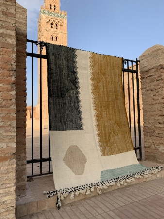 AGAVE - Tapis Kilim Berbère 240x152 cm