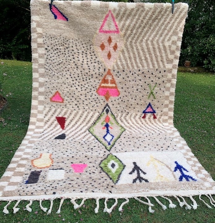 CASSIOPEE - Tapis Oued Zem tribal 300x196 cm
