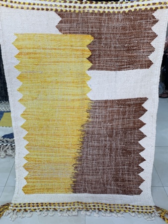 CITRUS- Tapis Kilim Berbère 148x101cm