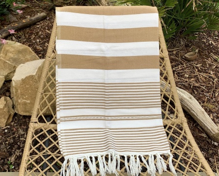 Fouta coton 100x200 cm