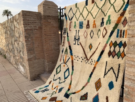 HENNE- Tapis Boujad 300 x 185 cm