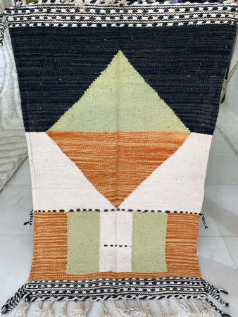 JASMIN - Tapis Kilim Berbère 157x95 cm