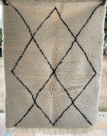 MARRAKECH - Tapis Beni Ouarain 150x114