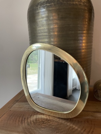 Miroir bubble N°1 en laiton petit modèle
