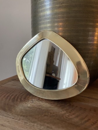Miroir bubble N°1 en laiton petit modèle