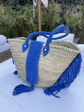 Panier P\'tit Faon bleu klein