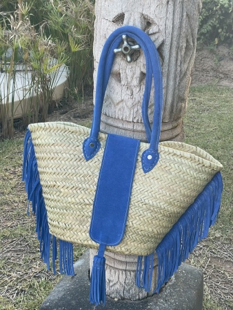 Panier P\'tit Faon bleu klein