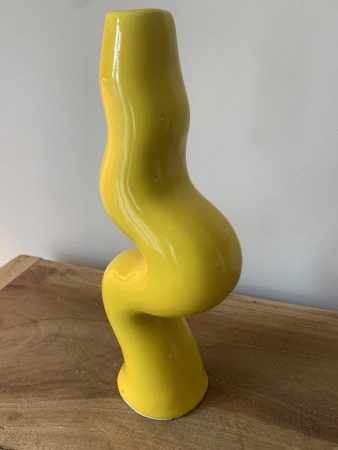 Vase céramique courbes femmes
