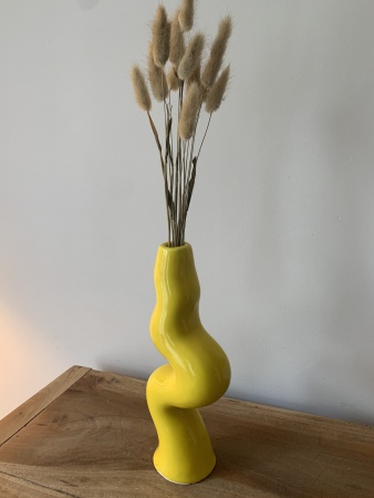 Vase céramique courbes femmes