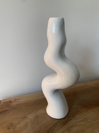 Vase céramique courbes femmes