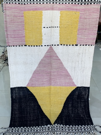 VERVEINE - Tapis Kilim Berbère 164x94 cm